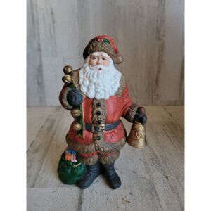 Traditions porcelain Vintage Santa Claus gifts ornament Xmas figure